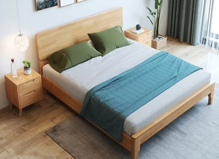 Giường gỗ cao cấp
